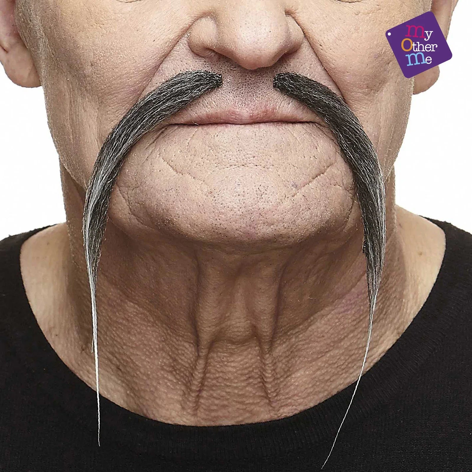 Bigote Canoso Fu Manchú Barbas y Bigotes Viving